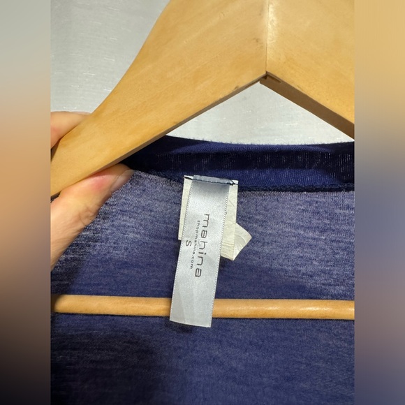 Mahina Navy Cardigan - Picture 2 of 3